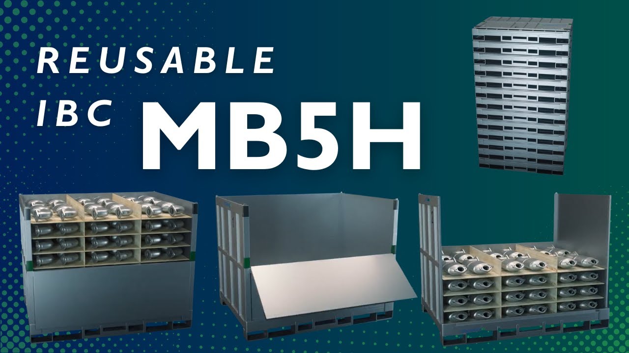 Goodpack MB5H reusable container for automotive components