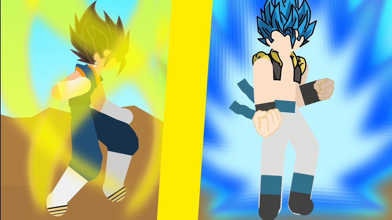 Gogeta vs vegito #dragoball #animation #anime #gogeta #vegito #versus #dragonballsuper #goku #vegeta