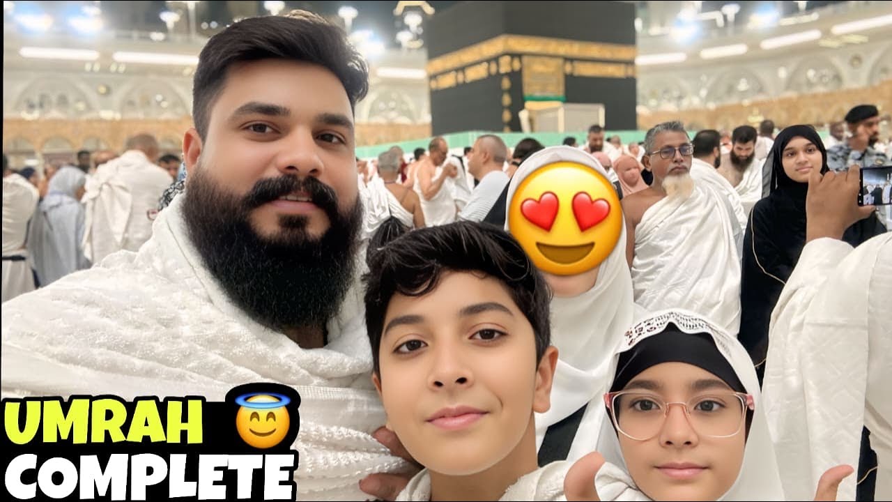 Alhamdulillah ! Performed My Umrah 2025 🤍With Family (Sajid jaguar vlog)