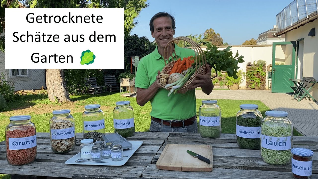Gemüse für JAHRE haltbar machen 🥬 So konserviert ihr eure Ernte richtig!