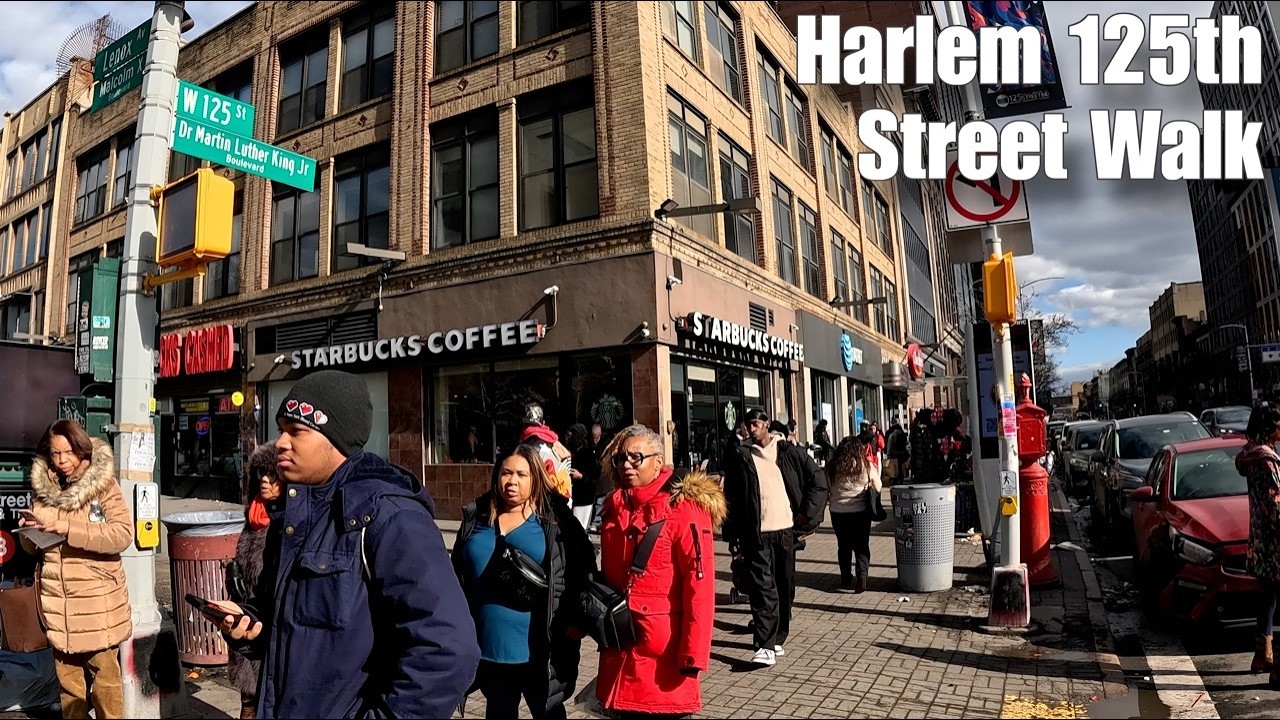 Harlem 125th Street Walk | Lexington Ave to Shake Shack | NYC Saturday Afternoon | Feb 21, 2026