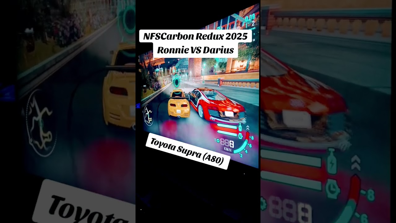 Race Final Ронни против Дариуса в NFSCarbon Redux 2025 #nfscarbon #final #ronnie #shorts