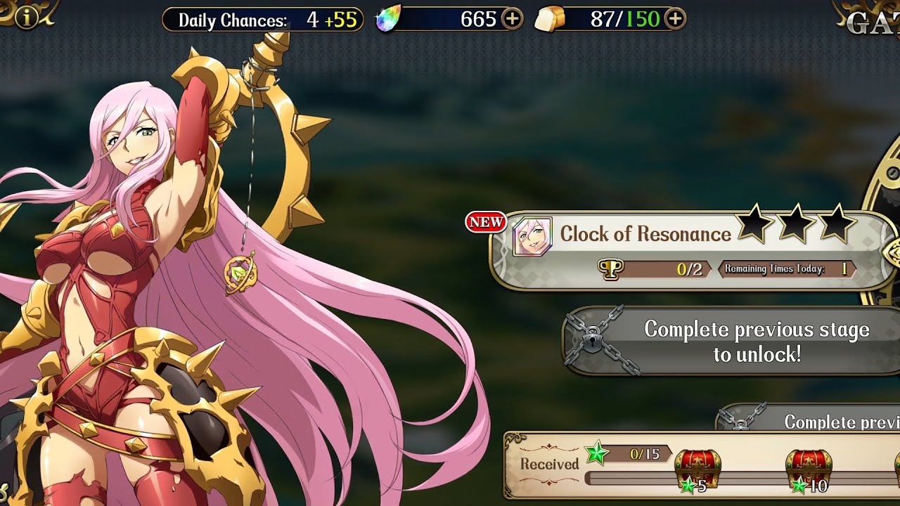 Langrisser Mobile - All Hilda's Gate of Fate Missions (Part 1)