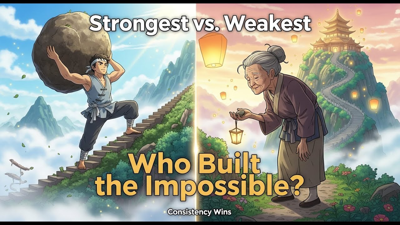 The Old Woman vs The Strong Man: Who Built the Stairs to Heaven? | Powerful Motivational Story
