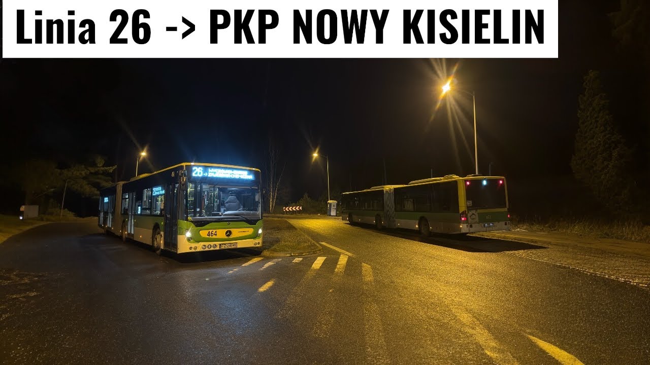 MZK Zielona Góra | Cabview🚌 | ➡️Linia 26 | Mercedes Conecto G #464
