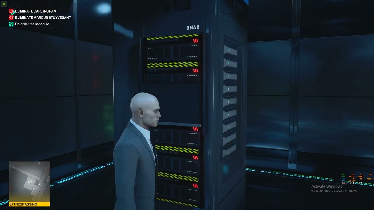 Hitman 3: acquire admin privileges
