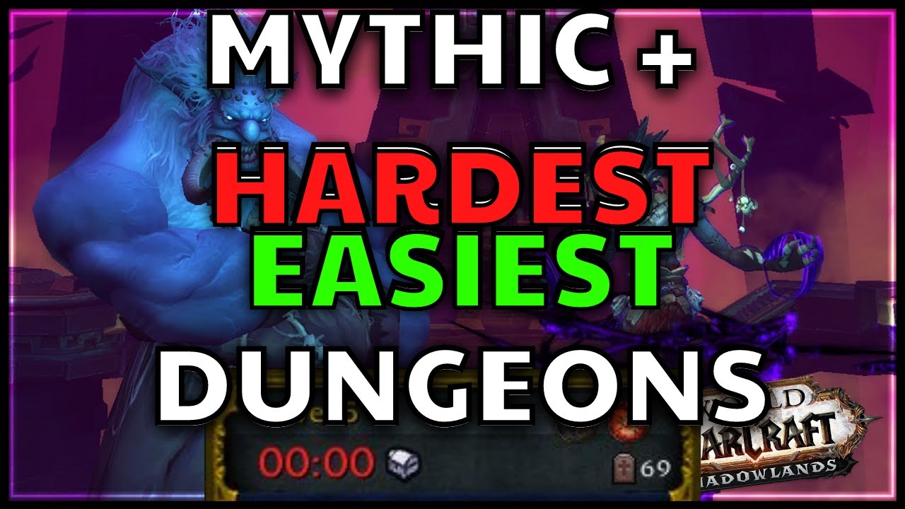 The EASIEST and HARDEST Mythic+ Dungeons so far - Here are the Numbers