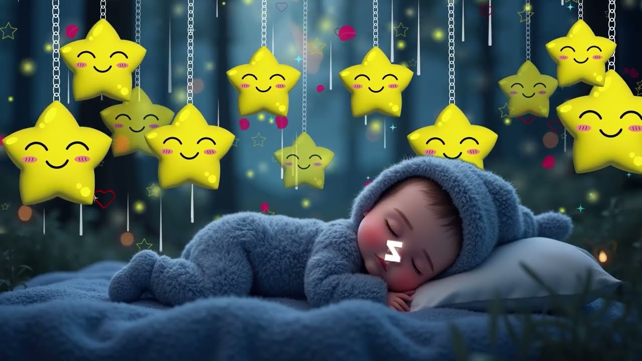 Baby Sleep Music ♫ Overcome Insomnia ♫ Sleep Instantly Within 3 Minutes ♥ Mozart Brahms Lullaby
