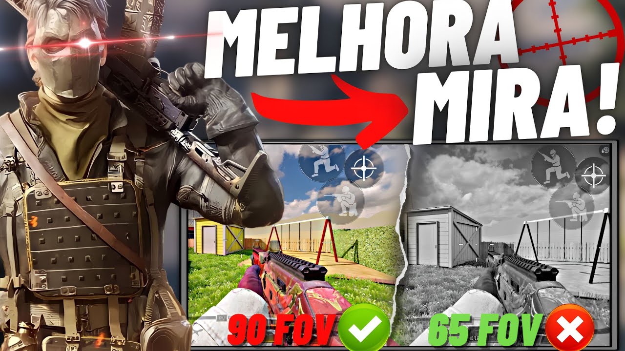 Melhore sua Mira com o FOV/CDV Perfeito no Call of Duty Mobile!