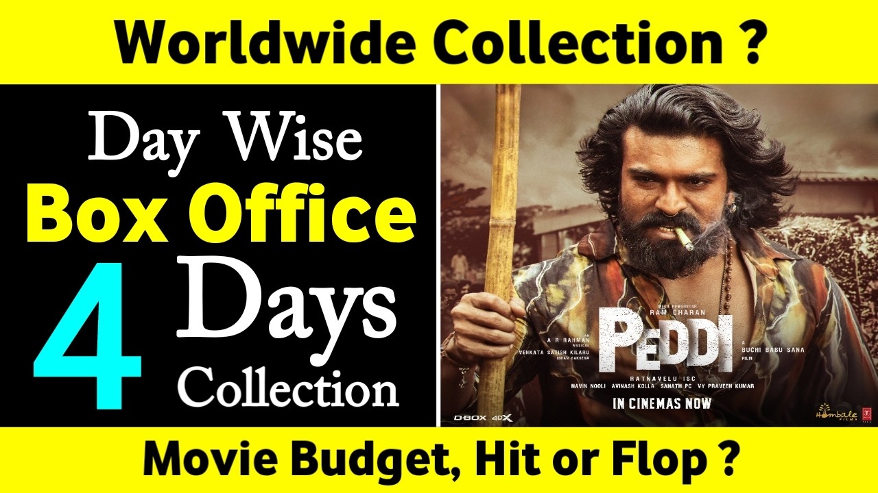 Peddi Movie 4 Days Box Office Collection | Peddi Total Worldwide Collection