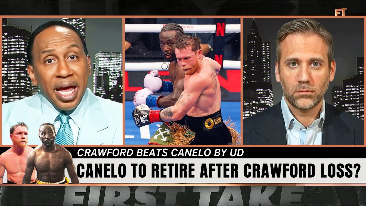 Stephen A Smith & Max Kellerman REACTION To Canelo Alvarez LOSS vs Terence Crawford