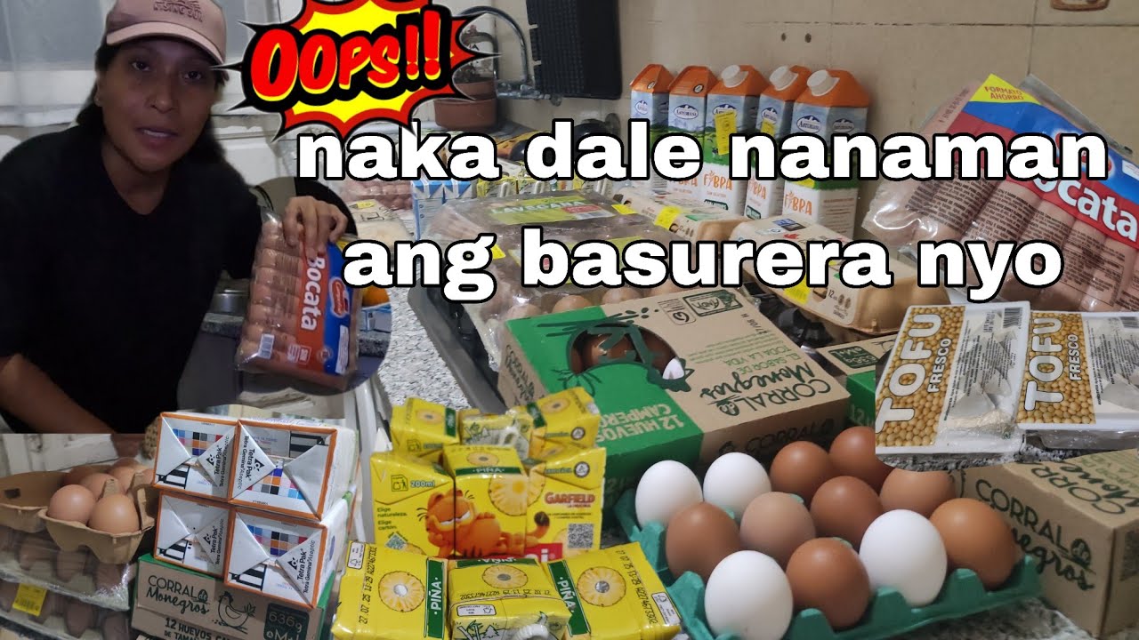 Maagang nilabas mga basura | dumpster diving Free foods from dumpster 