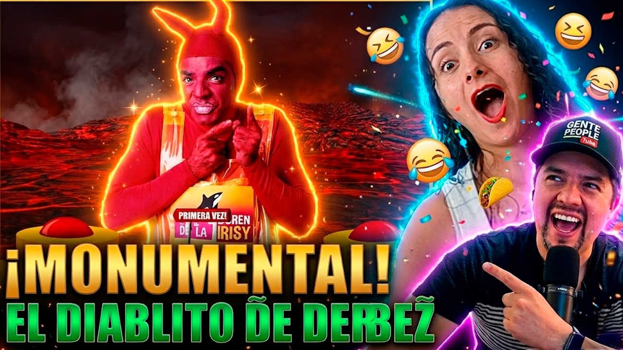 ¡NO PARAMOS DE REÍR! 🤣 Colombianos ven al DIABLITO de DERBEZ por PRIMERA VEZ
