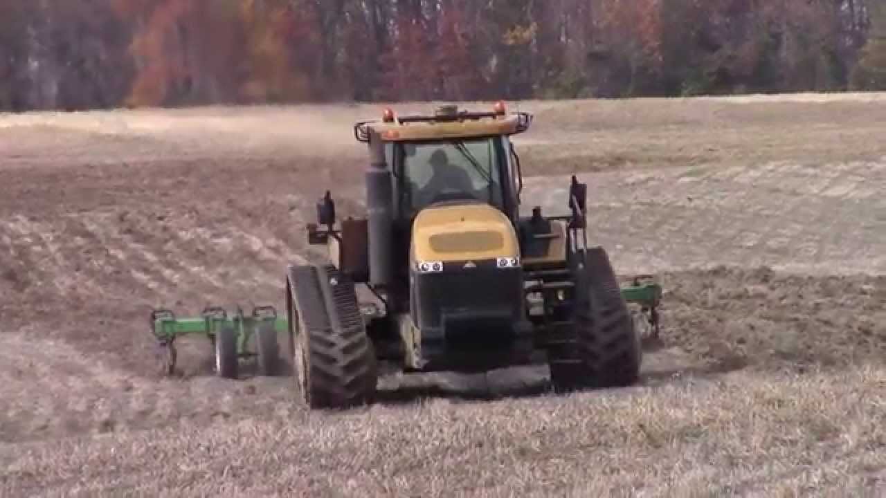 575 hp Challenger MT875C with 11 Shank V-Ripper