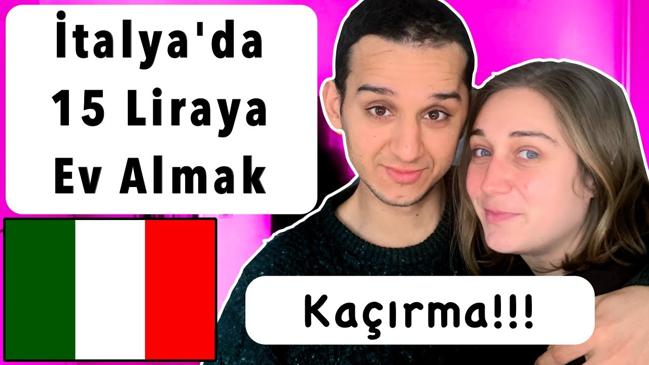 İTALYA'da EV Fiyatı 1 Euro - (İtalya'da Yaşam)