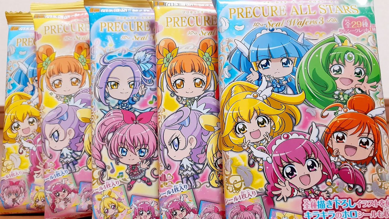 衝撃のシークレット降臨!!! スマイルプリキュア最高☆【プリキュア オールスターズ】シールウエハース3【にふぉるめーしょん】