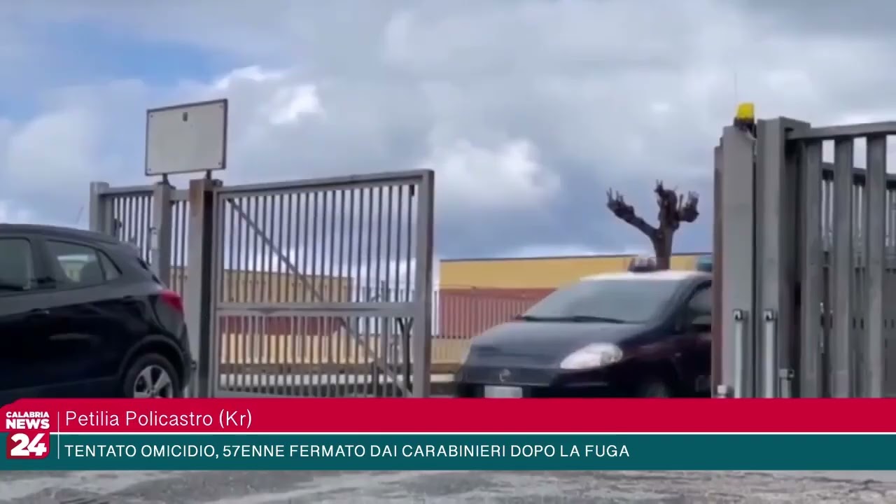 Tentato omicidio a Petilia Policastro, 57enne fermato dai carabinieri dopo la fuga