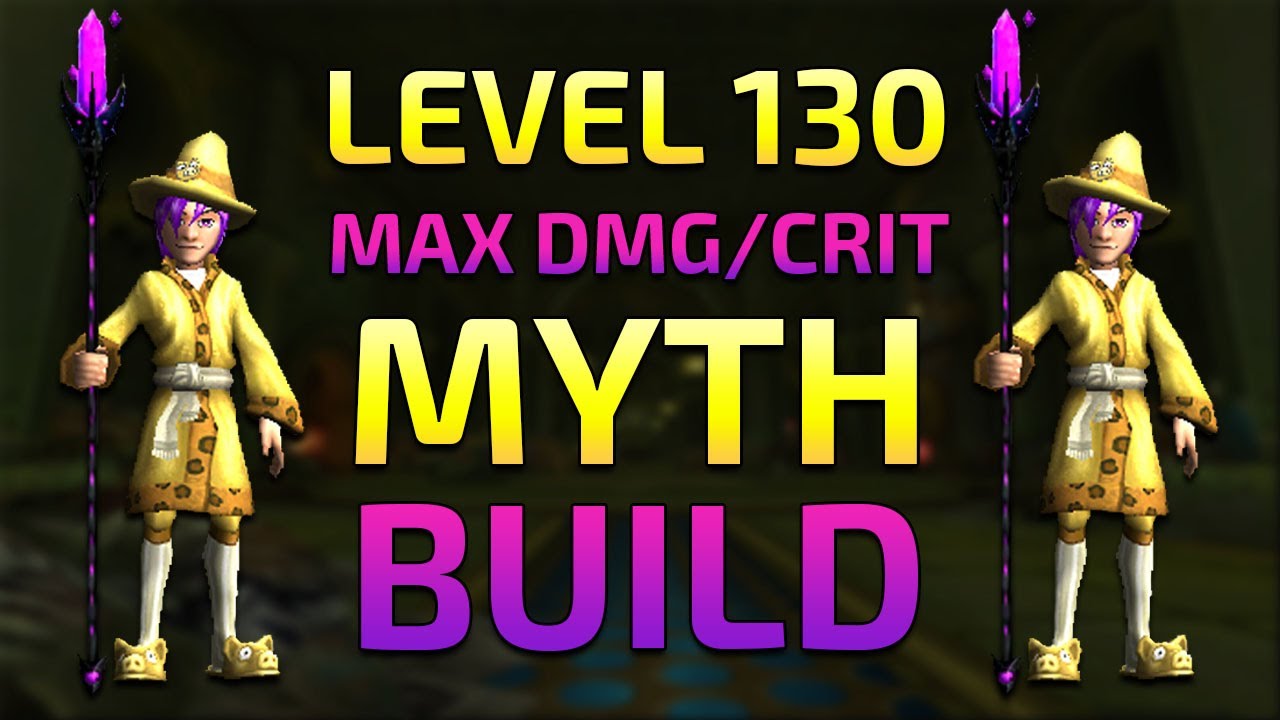 Wizard101: BEST Myth Level 130 Stats SET BONUS!