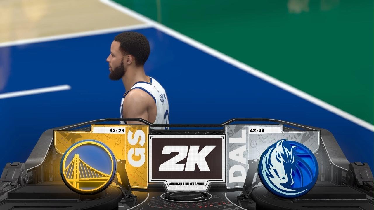 NBA 2K26 - Warriors at Mavericks - PS5 gameplay