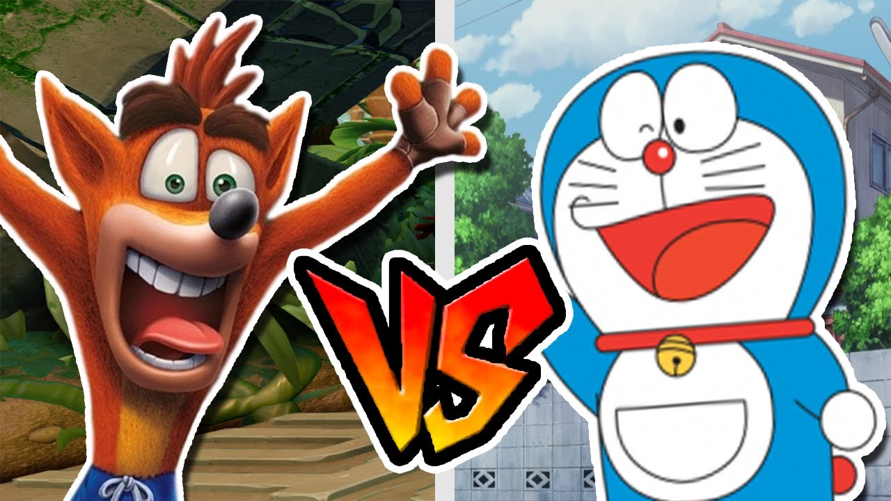 CRASH BANDICOOT VS DORAEMON | Rap Random Battles