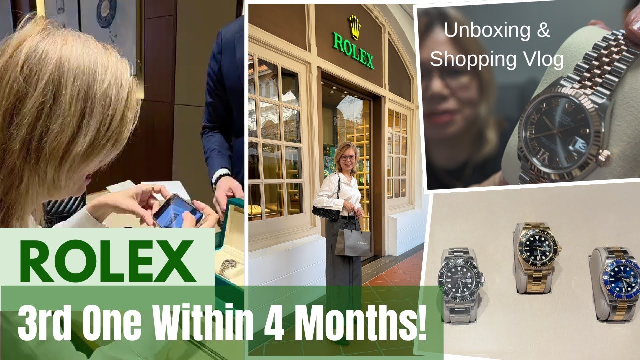 SURPRISE BUY, SHOPG VLOG | Rolex Datejust 31 Everose Rolesor, Fluted, Jubilee, Slate Dial w Diamonds