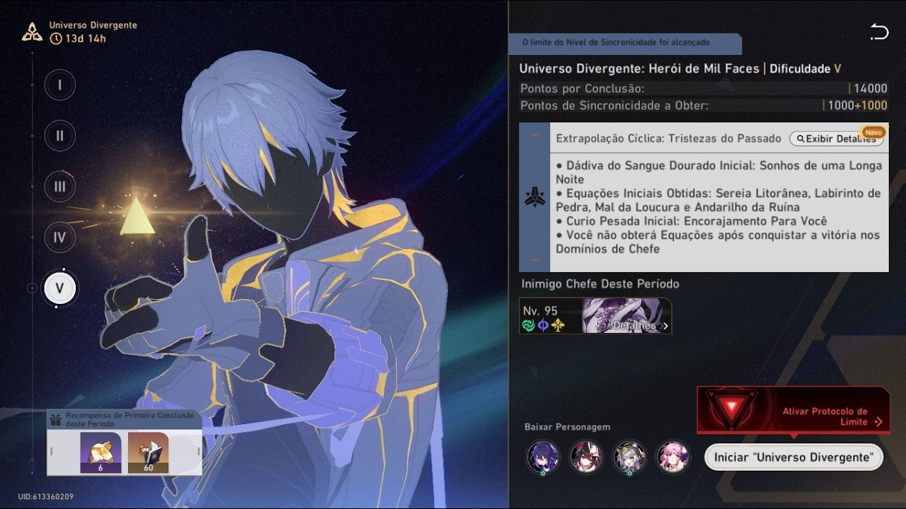 Seele monoquântico no universo divergente- Honkai star rail