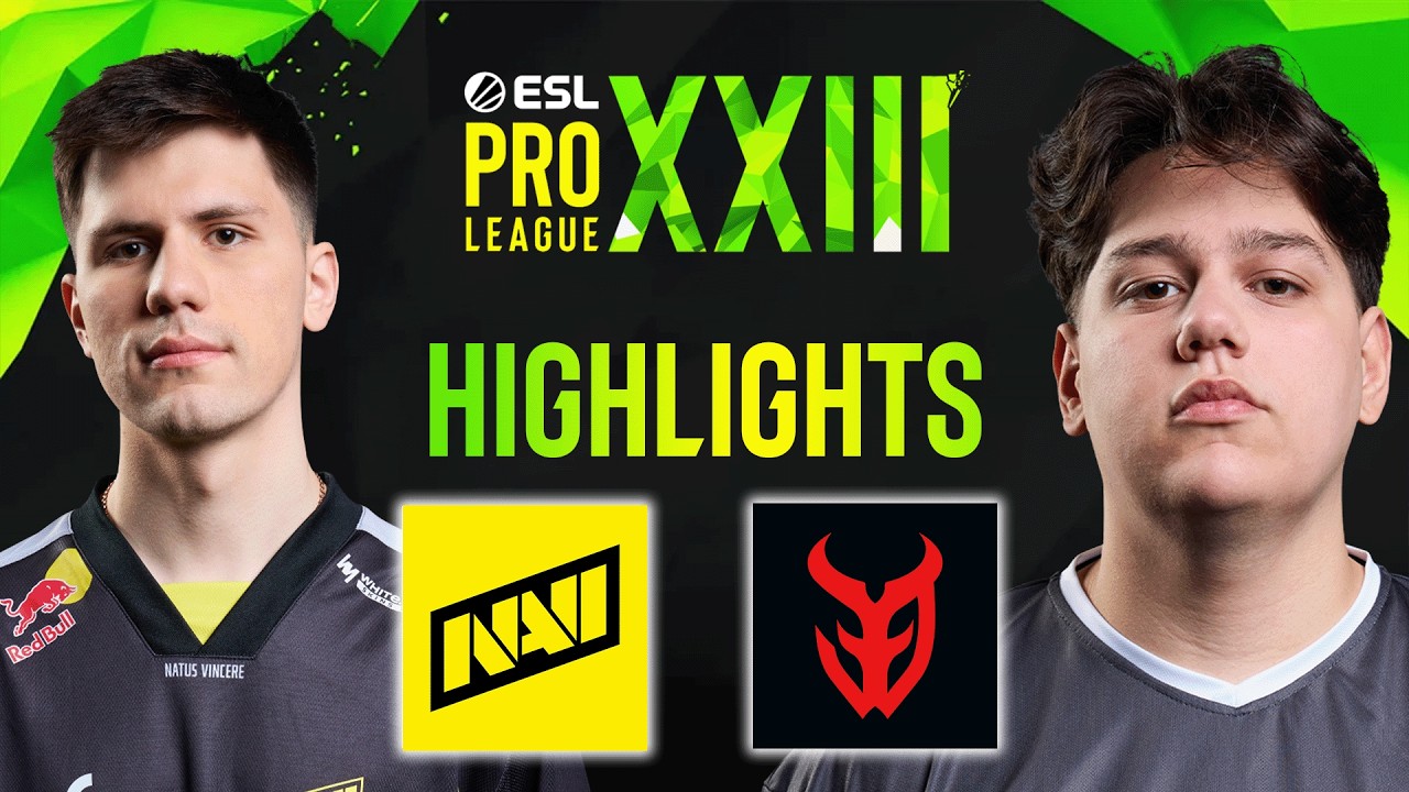 [Highlights] Navi vs 3DMax | ESL Pro League S23 | Group Stage