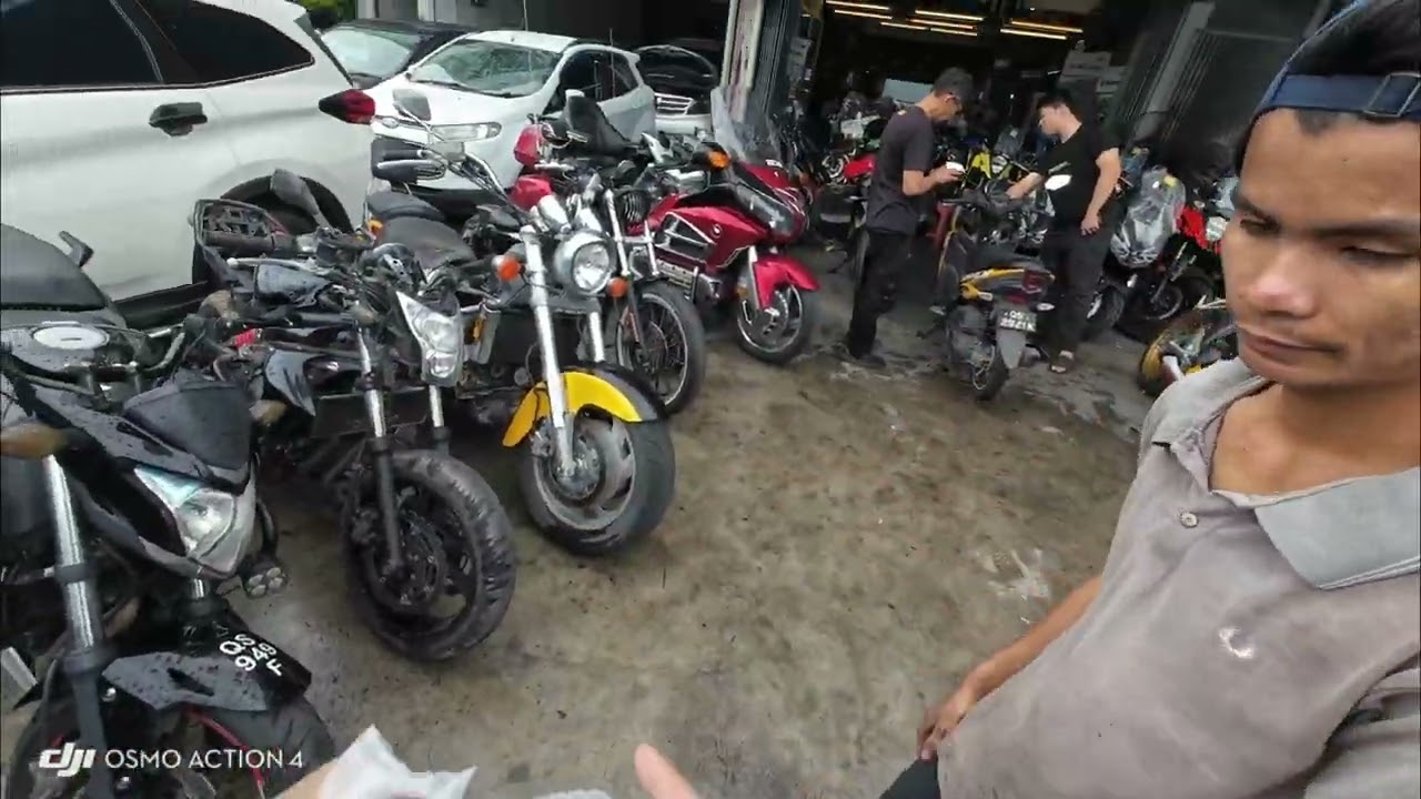 Ride Ke workshop Big Bike di Sibu dari Mukah Sarawak
