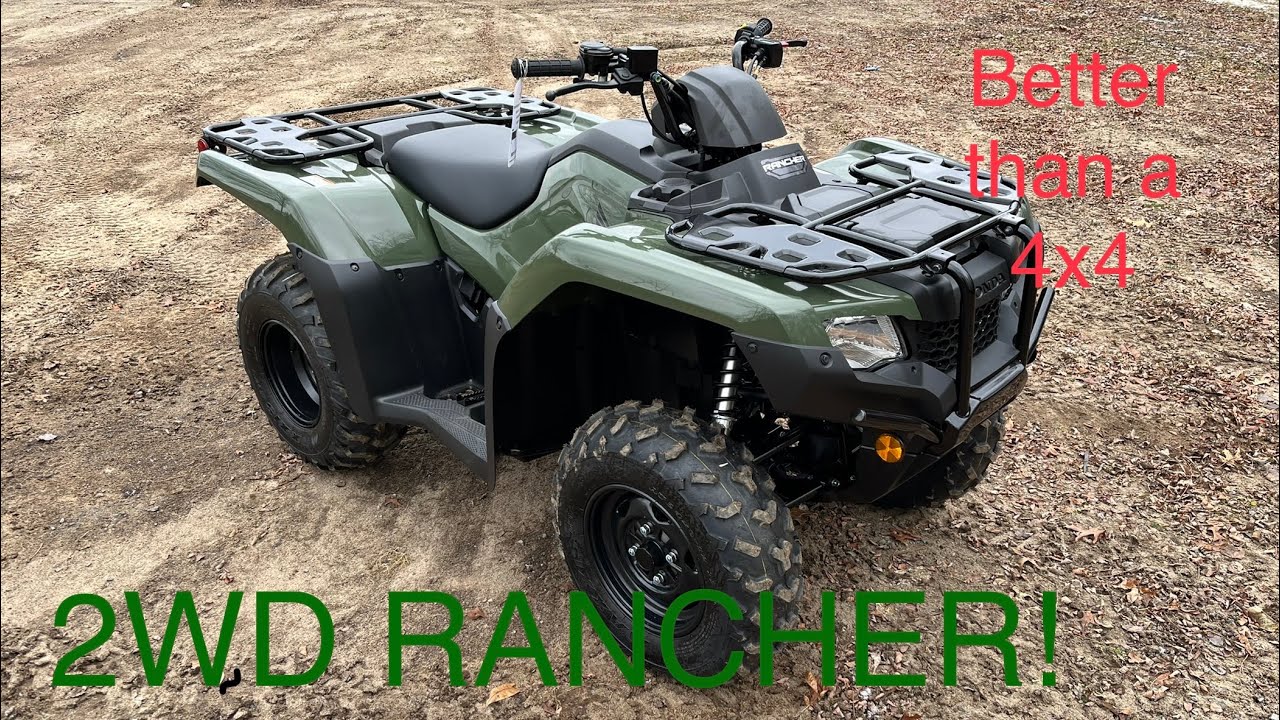 2022 Honda Rancher 2x4?? walkthrough & Thoughts