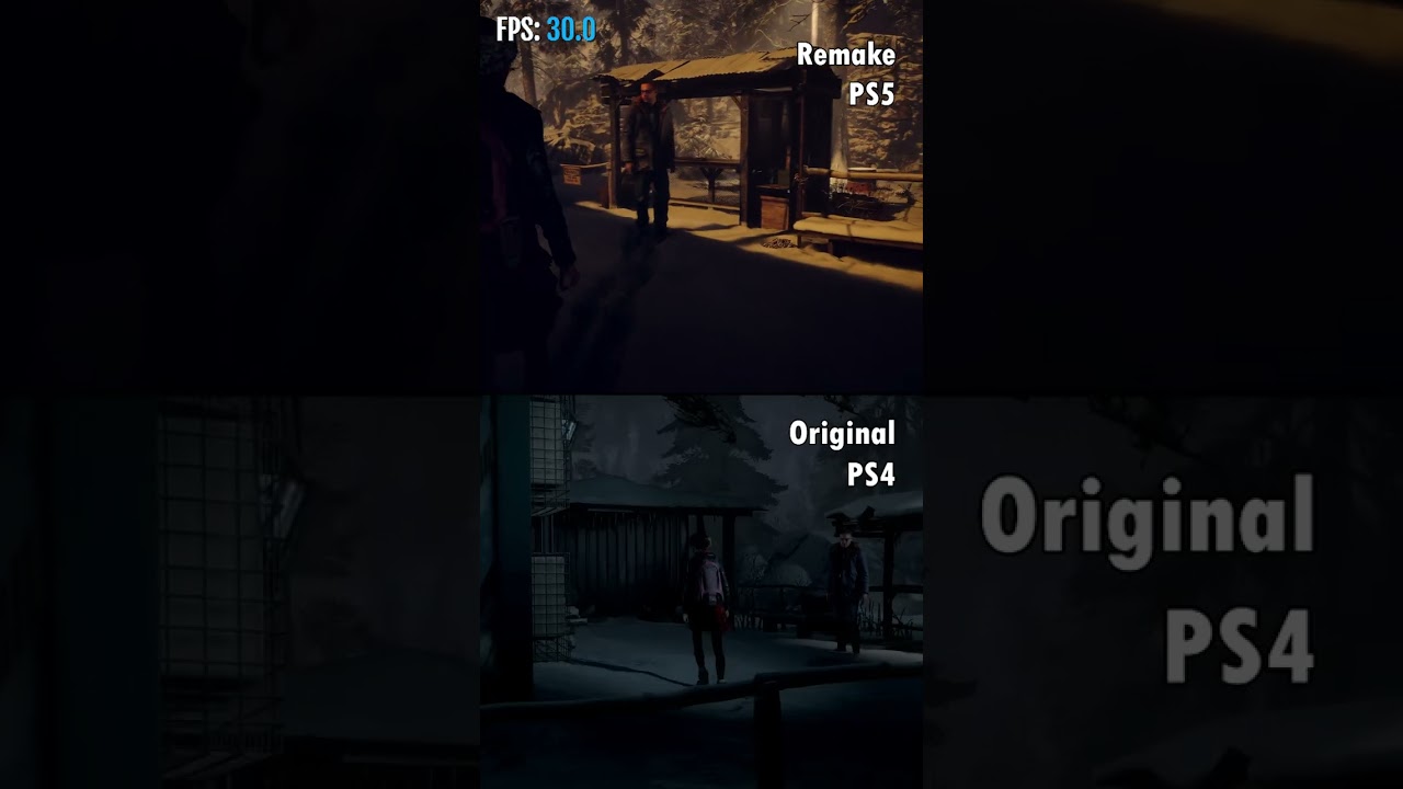 Original vs. Remake | Until Dawn on PS4 vs. PS5 #untildawnps5 #ps5