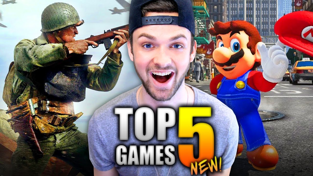 🎮 TOP 5 GAMES YOU CANNOT MISS IN 2017! 🎮