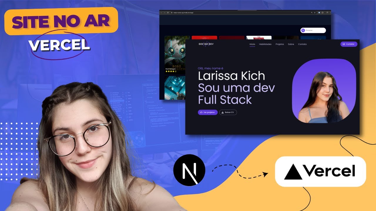 Como colocar seu projeto Next.js no ar com a VERCEL de GRAÇA