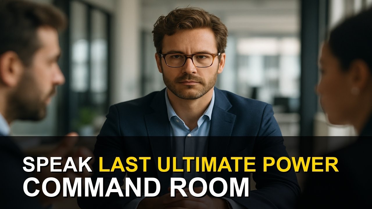 Why Speaking Last Can Boost Your Influence and Confidence in Workplace Meetings