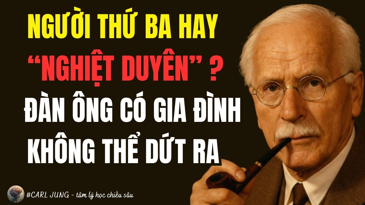 Carl Jung | Người Thứ Ba hay Nghiệt Duyên? Vì Sao Đàn Ông Có Gia Đình Không Thể Dứt Ra