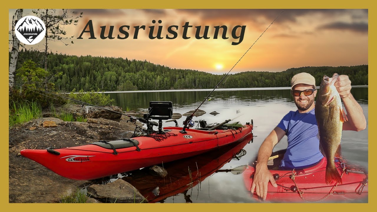 Mein Angelkajak - Rutenhalter von Railblaza, die richtige Ausrüstung