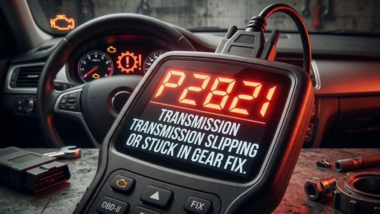 What Is Code P2821 - Transmission Pressure Control Solenoid J Stuck On