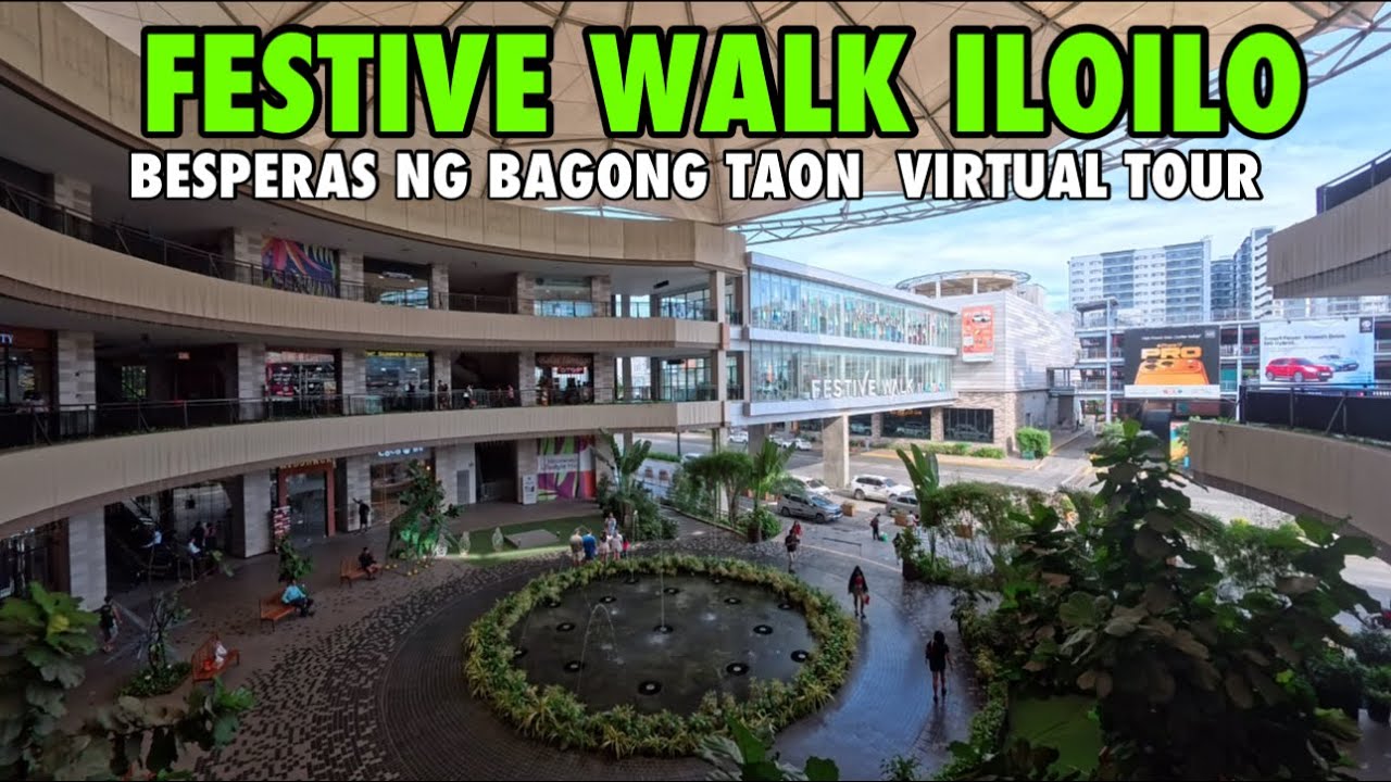 Besperas ng Bagong Taon   - Sitwasyon sa Iloilo Business Park at Festive Walk  - December 31,2025