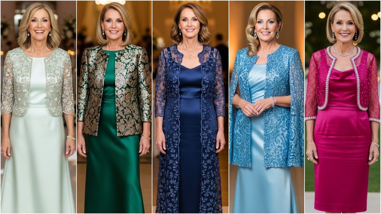 Stunning Mother of the Bride Dresses with Jackets 2026: Stylish Tea Length and Long Outfits for Moms