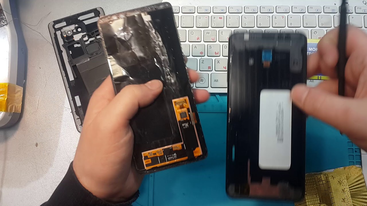 Samsung galaxy A8+ (Plus) 2018 a730f Разбор.