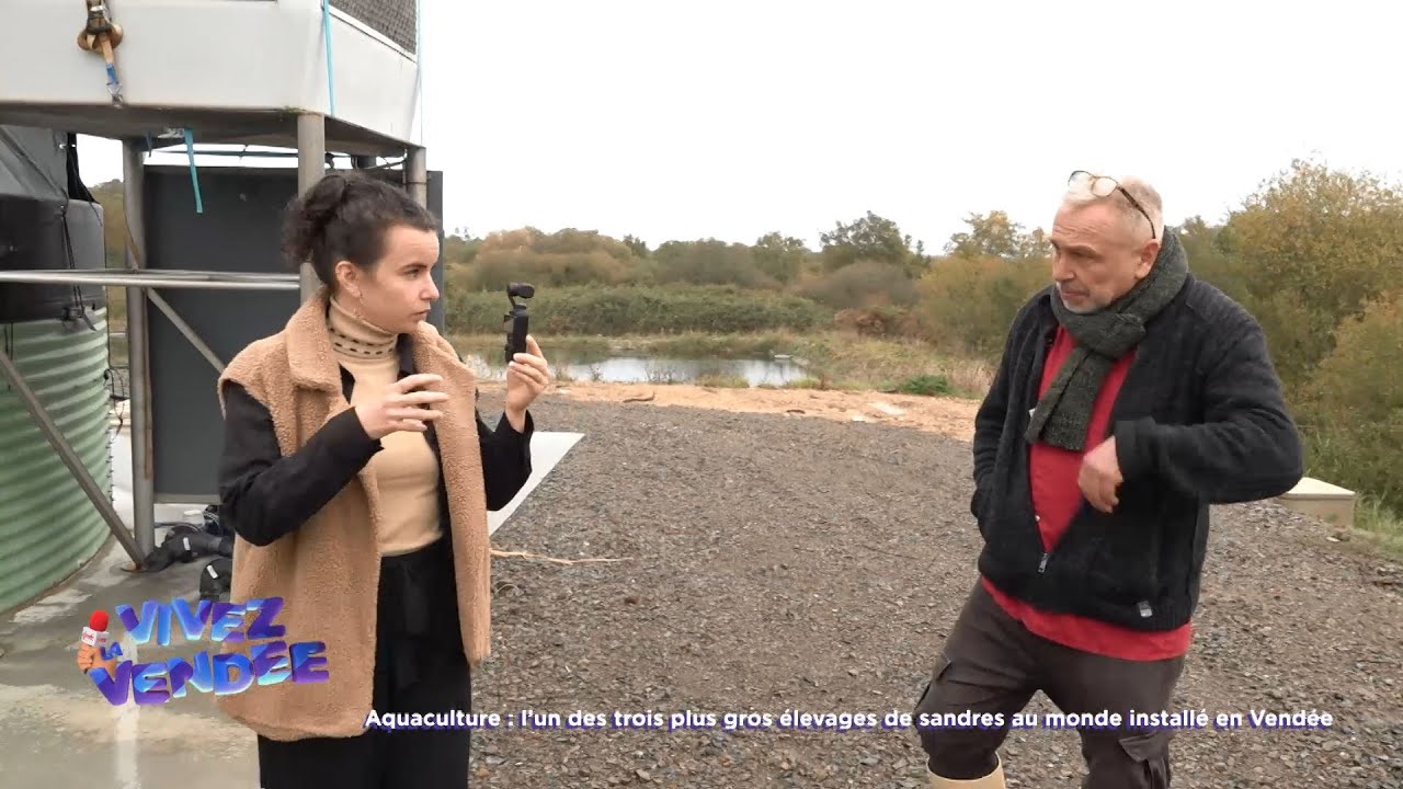 Vivez la Vendée : l'un des plus gros élevages de sandre au monde installé en Vendée