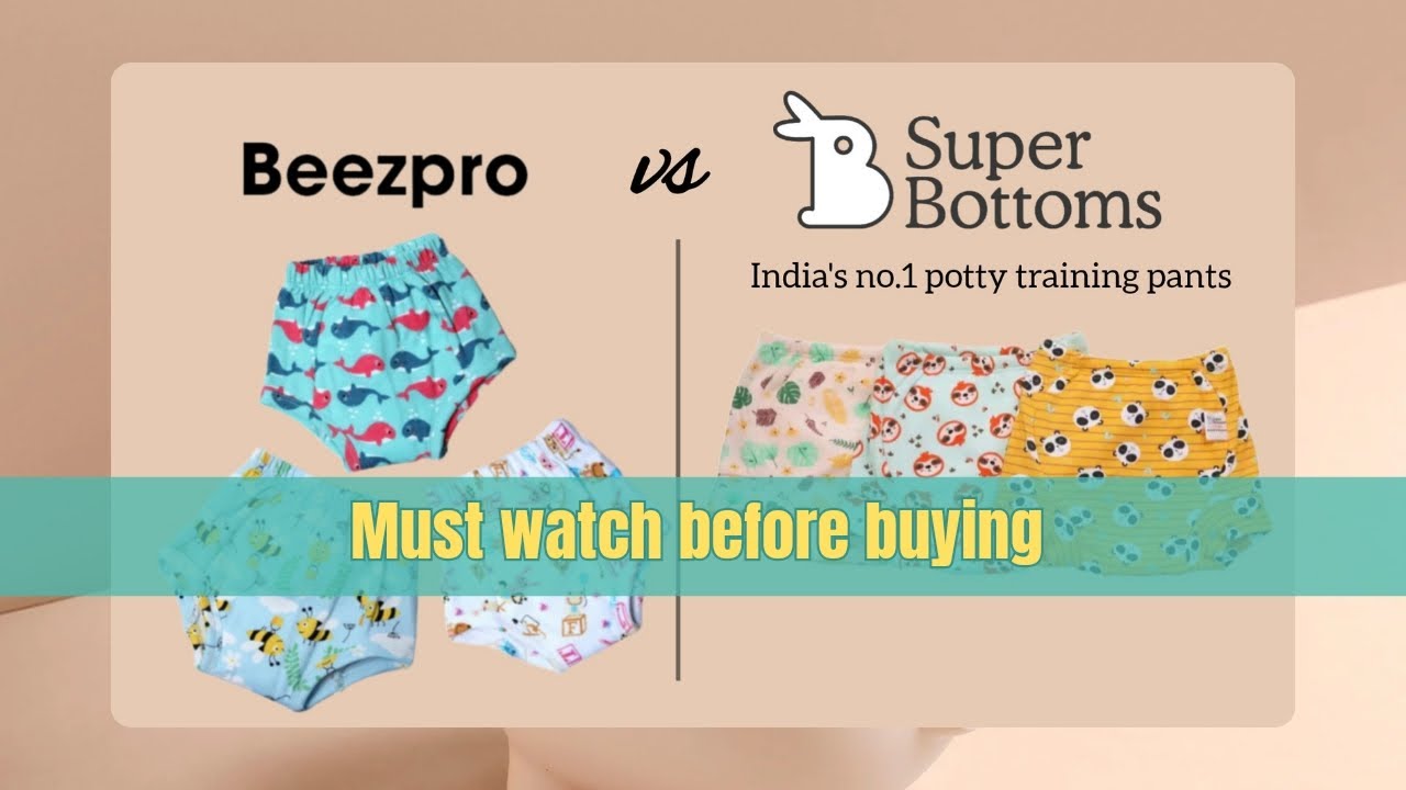 Beezpro vs SuperBottoms | Padded underwear review