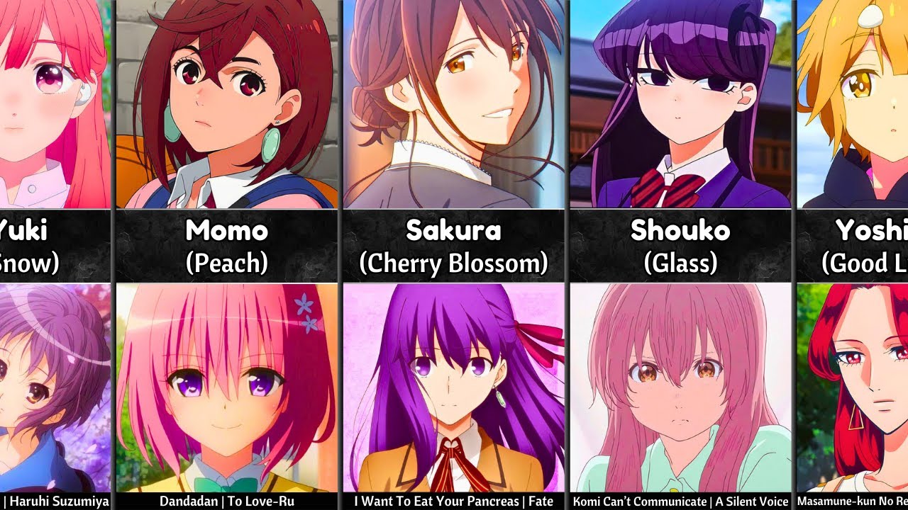 Anime Girls Who Share the Same Name (And What It Means)