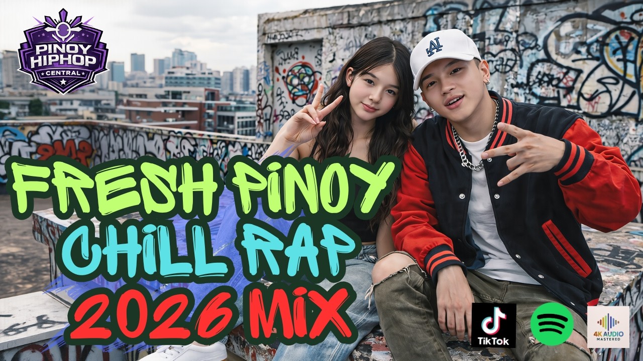 FRESH CHILL PINOY RAP 1 HOUR  2026 MIX  | TAGALOG RAP | HIPHOP | OPM