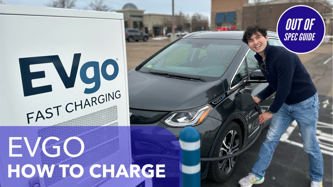Как зарядить электромобиль на EVgo