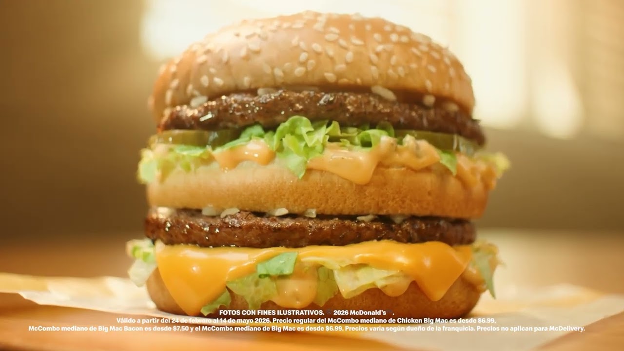 Tu Big Mac favorito llegó🍔