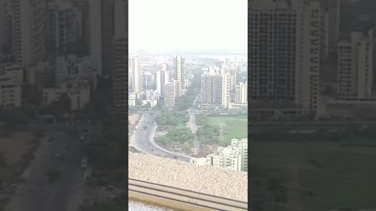 Great View from Adhiraj Tower | Tallest building in Navi Mumbai | Call 9527175617 #shorts #viral