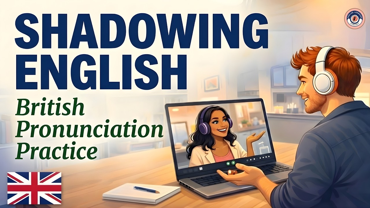 Shadowing English Speaking Practice | Idioms for Fluency | English Podcast | British Pronunciation