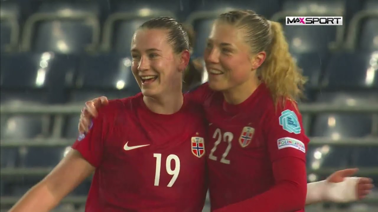 NORVEŠKA (Ž) vs HRVATSKA (Ž) 5:0 (uzvratna utakmica,doigravanje za Ligu A,Liga nacija za žene 23/24)