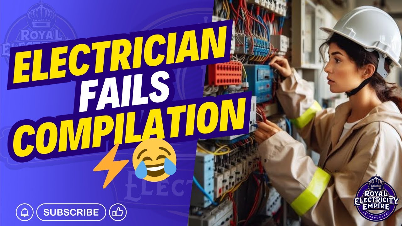 Electrician Fails Compilation ⚡😂 | Funny & Shocking Moments