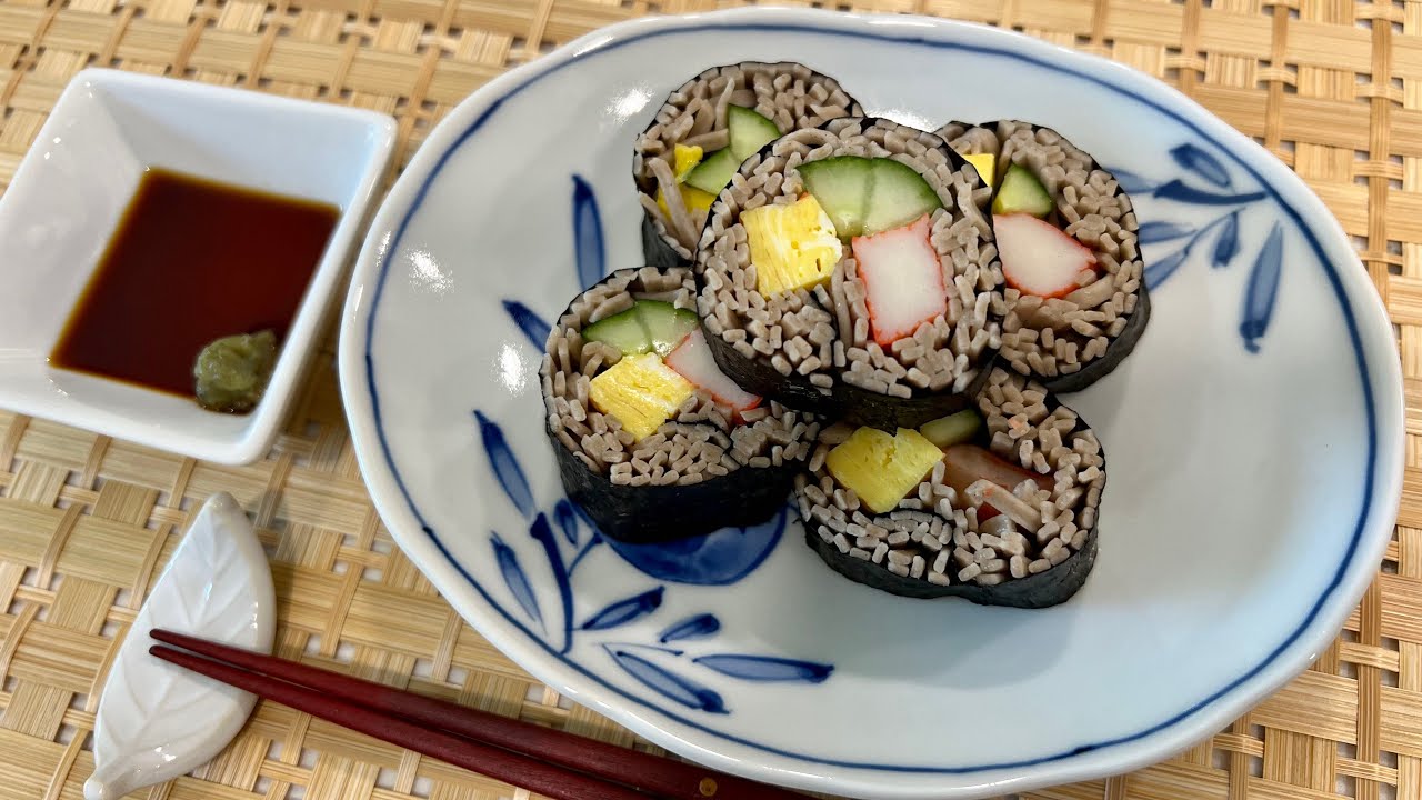 Soba Sushi Recipe - Japanese Cooking 101